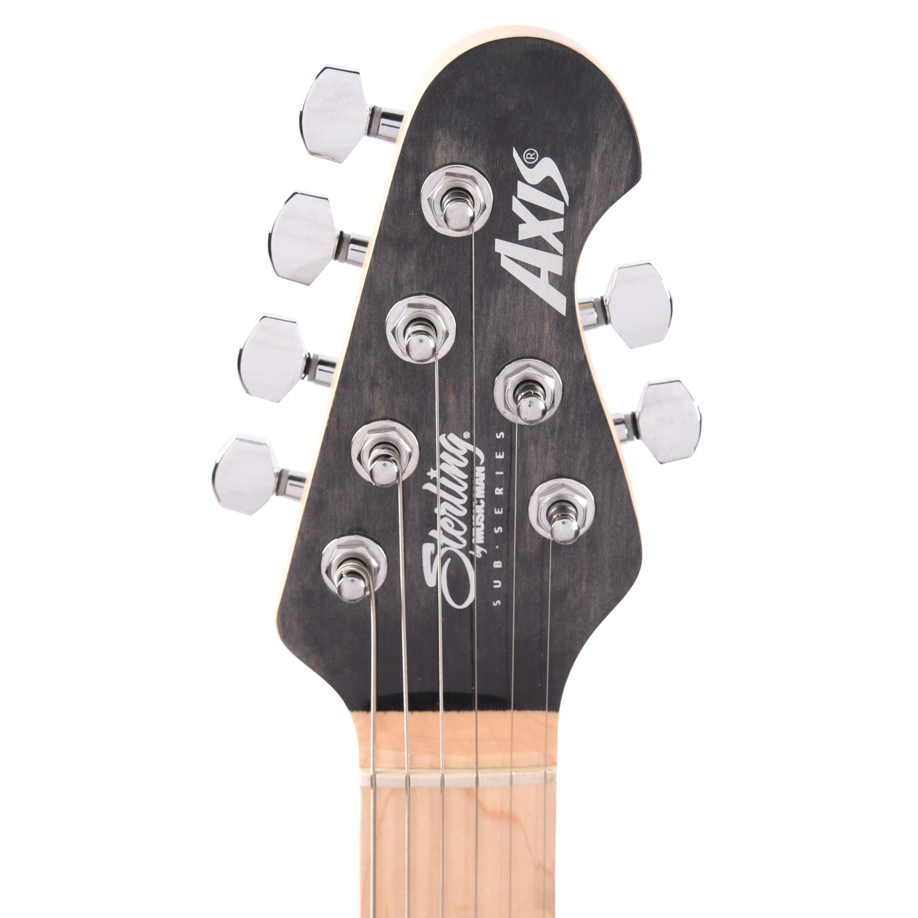 Sterling By Music Man Axis AX3 Flame Maple Trans Black