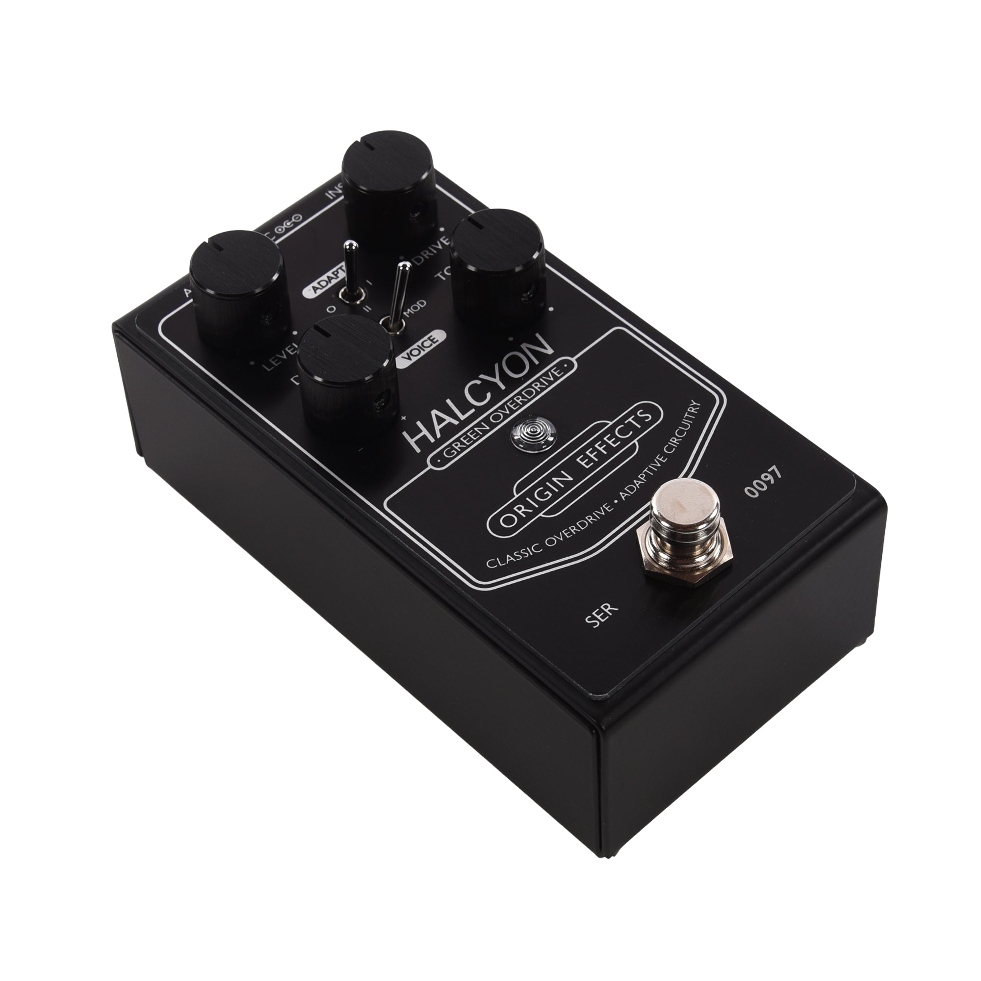 Origin Effects Special Black Edition Halcyon Green Overdrive Pedal
