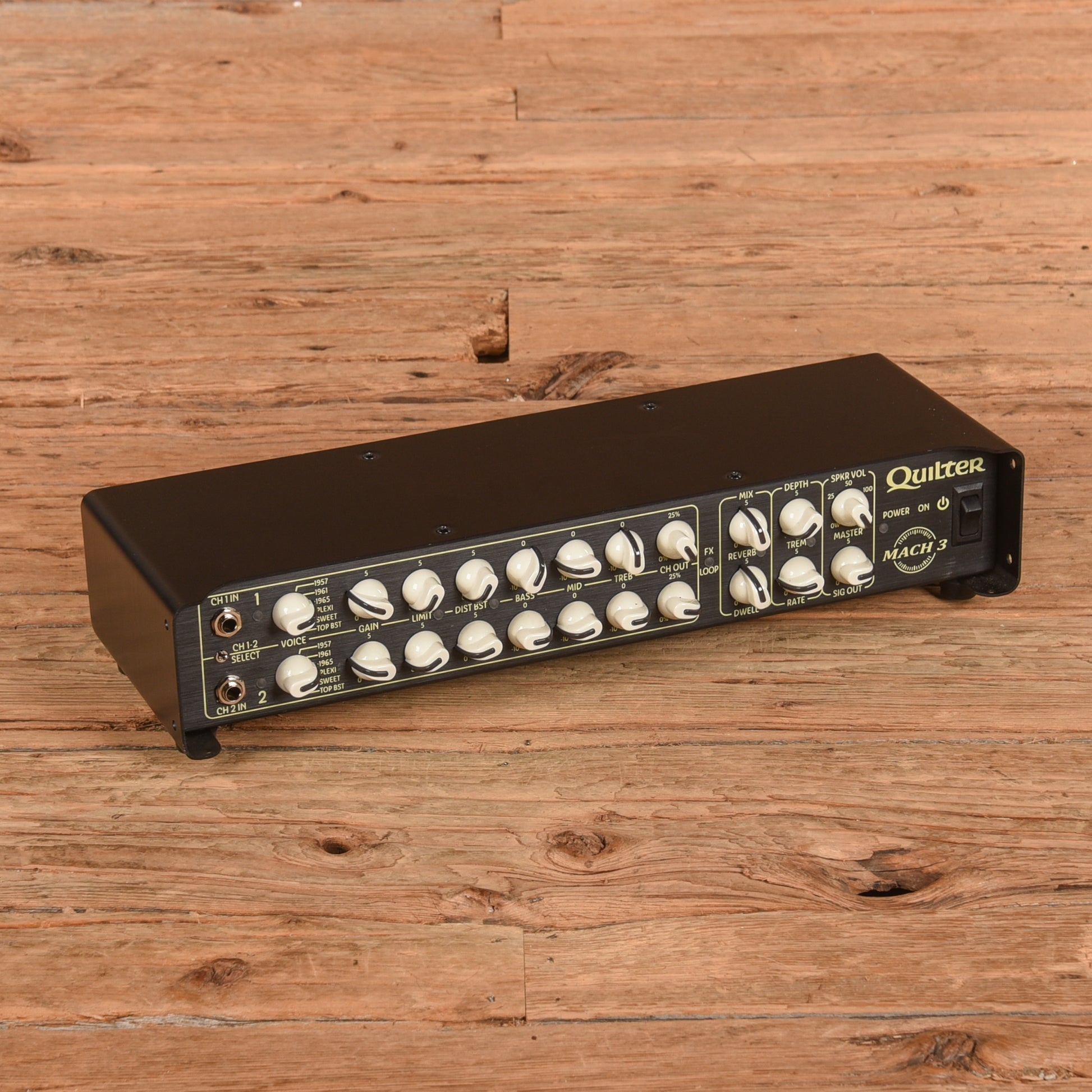 Quilter Labs Mach 3 2-Channel 200-Watt Guitar Amp Head Amplifiers