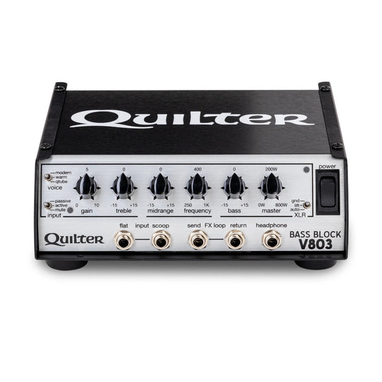 Quilter Bass Block V803 800w Bass Amp Head Amps / Bass Amps / Bass Heads