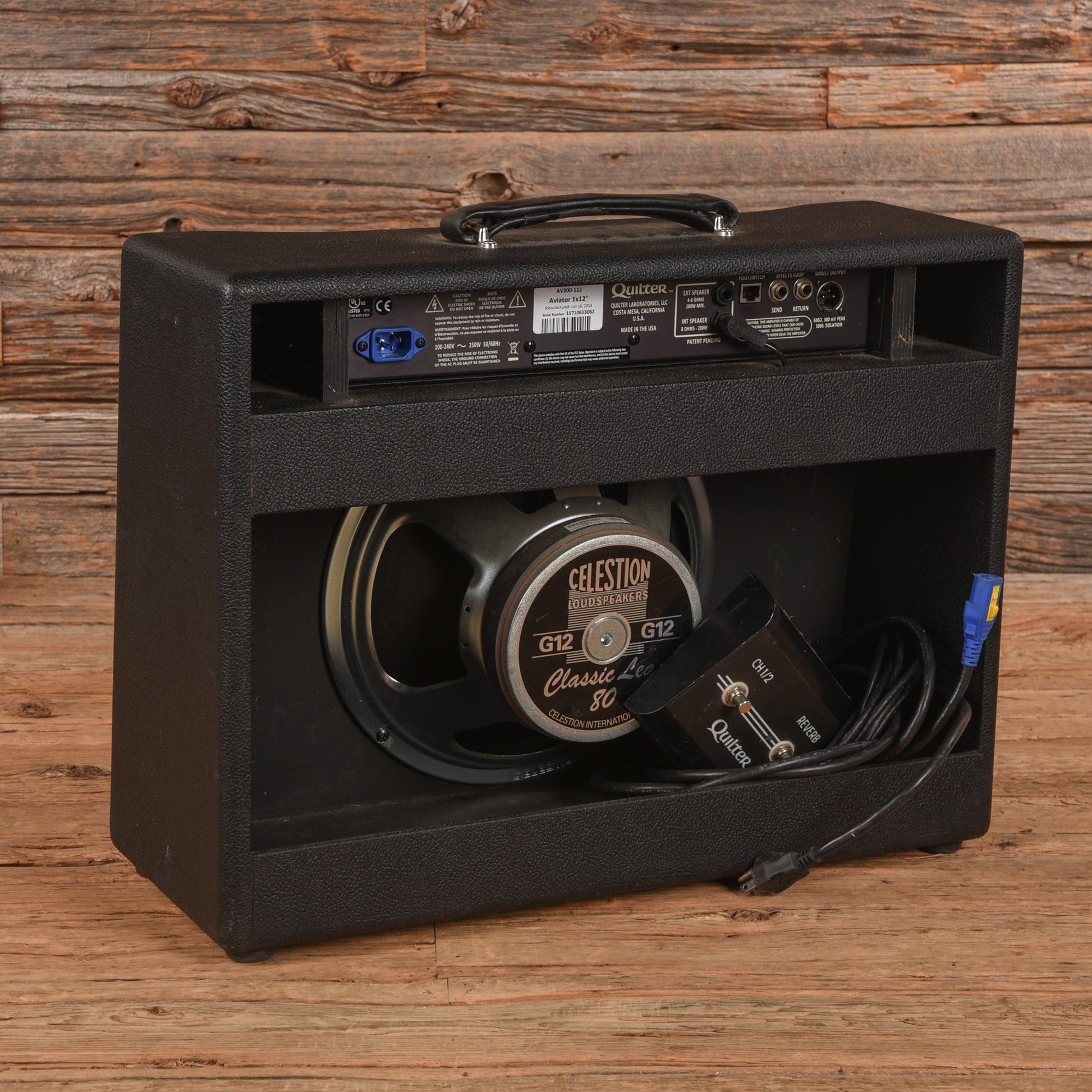 Quilter Labs Aviator AV200-112 200-Watt 1x12" Guitar Combo Amp Amps / Guitar Amps / Guitar Cabinets