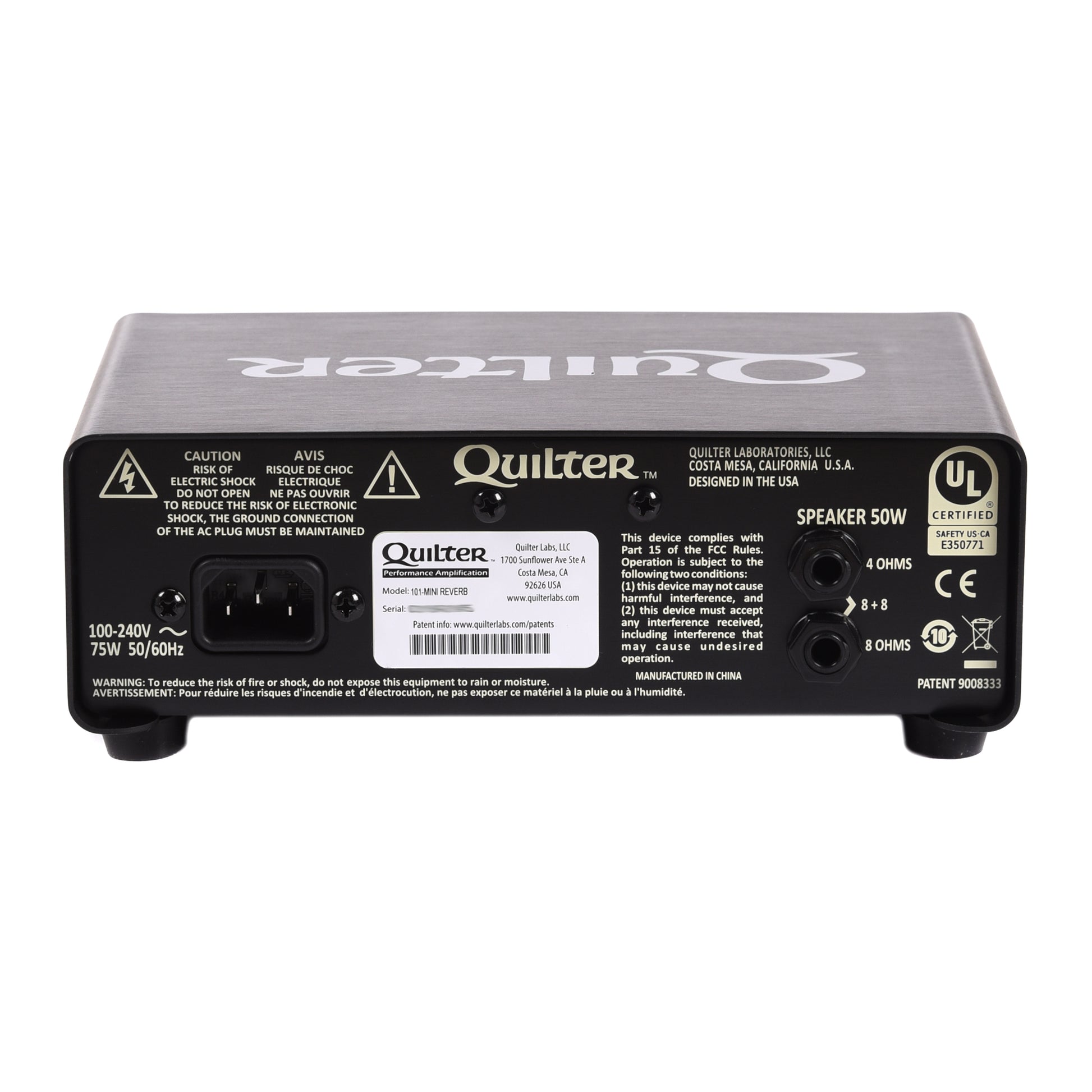 Quilter Labs 101 Mini Reverb Head – Chicago Music Exchange