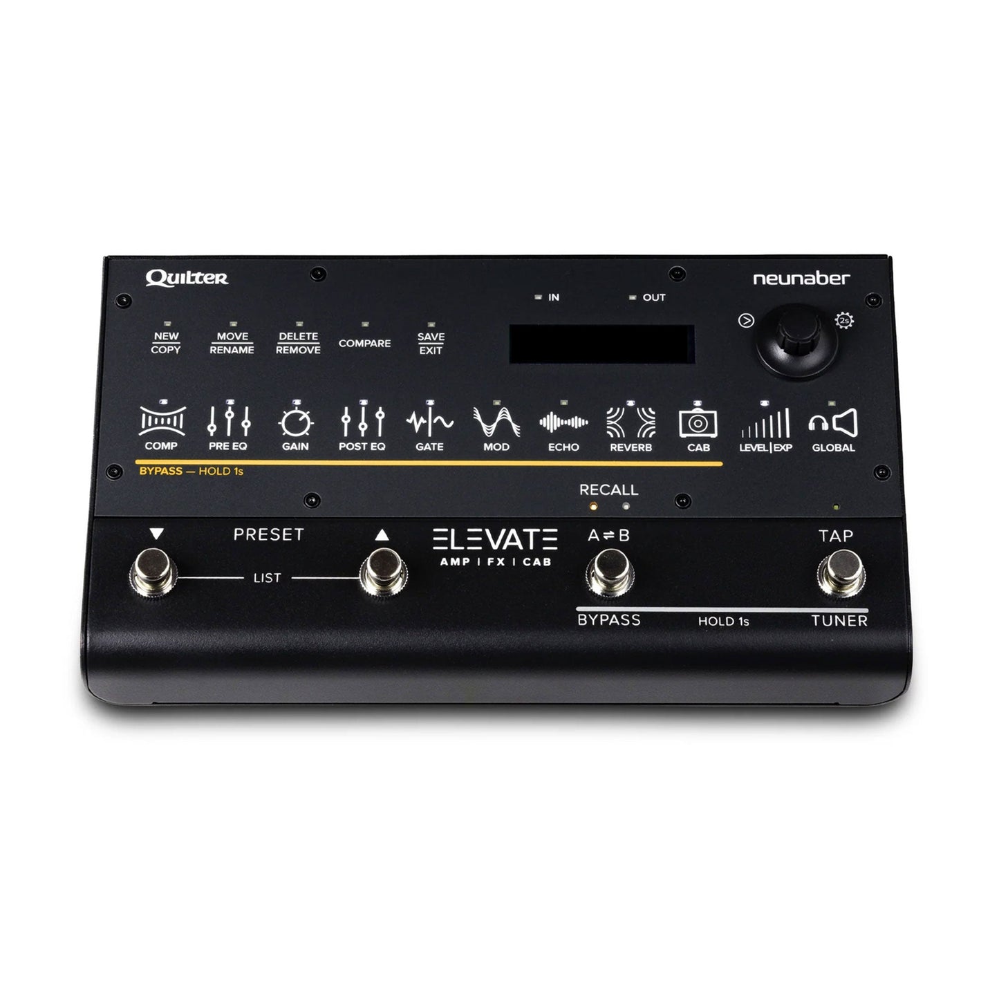 Quilter Labs Elevate Amp, FX and Cab Simulator Pedal Effects and Pedals / Amp Simulators
