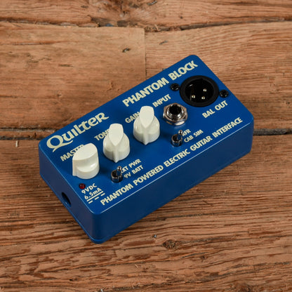 Quilter Labs Phantom Block Electric Guitar Interface Pro Audio / DI Boxes