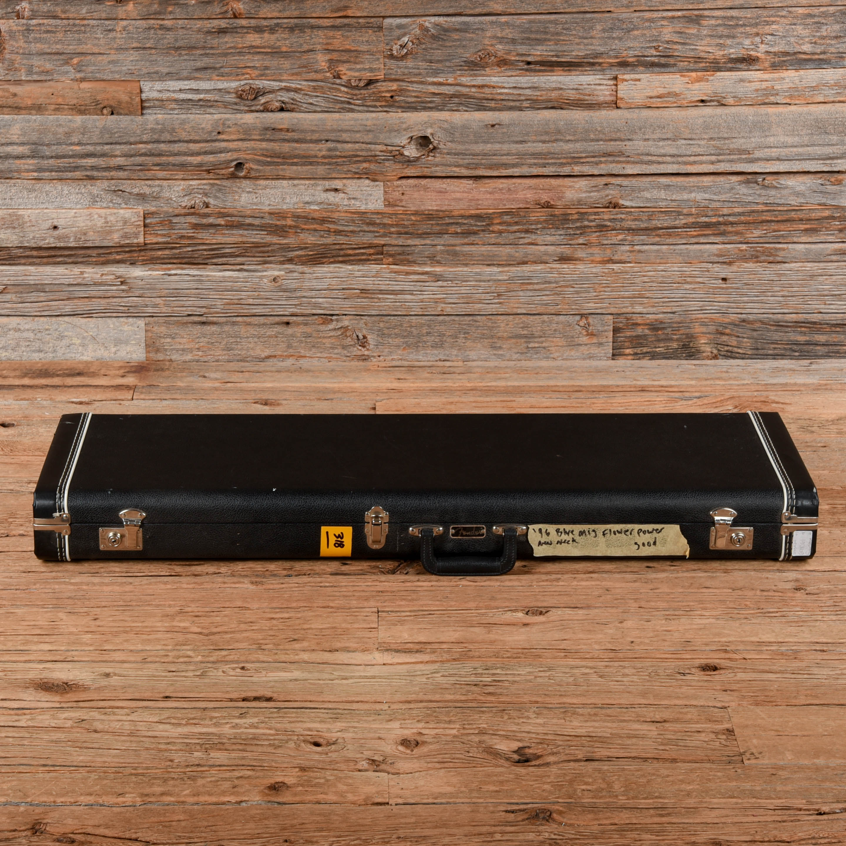 Fender '50s Stratocaster Reissue Neck with Unknown Body Blue Flower 1996