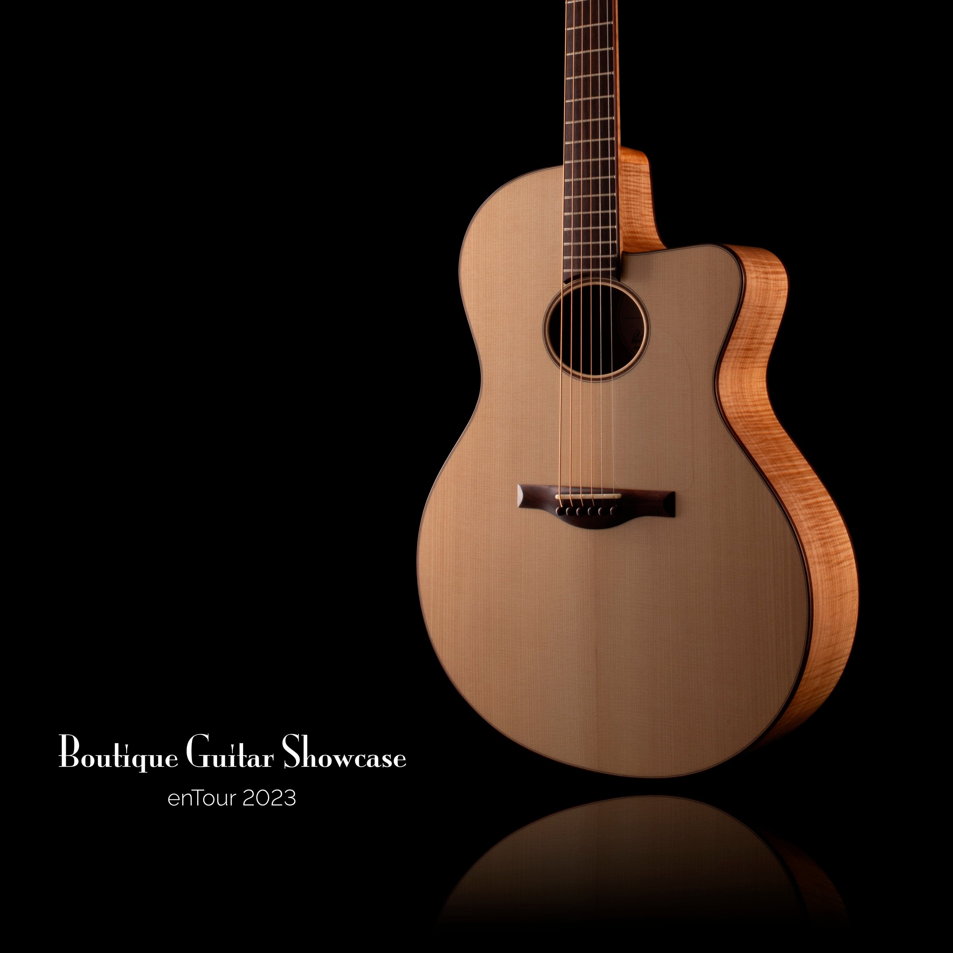 R. Robinson Model 16 Adirondack Spruce/Big Leaf Curly Maple Natural Acoustic Guitars