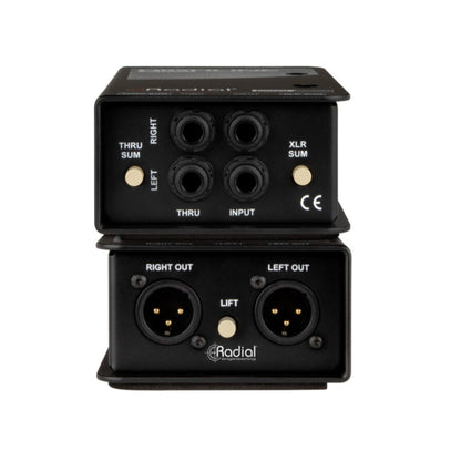 Radial Highline Stereo Passive Stereo Line Isolator Direct Boxes