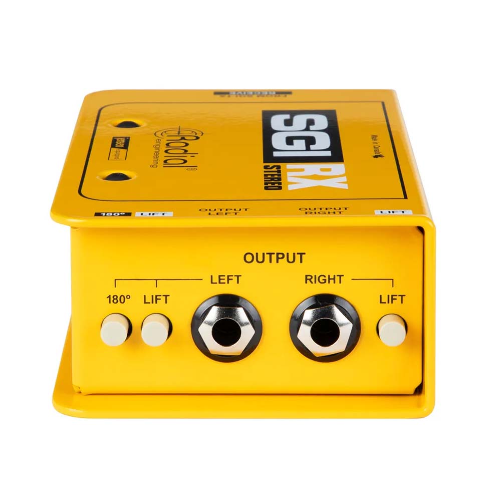 Radial SGI Stereo RX Studio Instrument Interface Direct Boxes