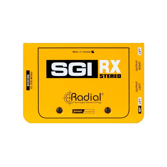 Radial SGI Stereo RX Studio Instrument Interface Direct Boxes