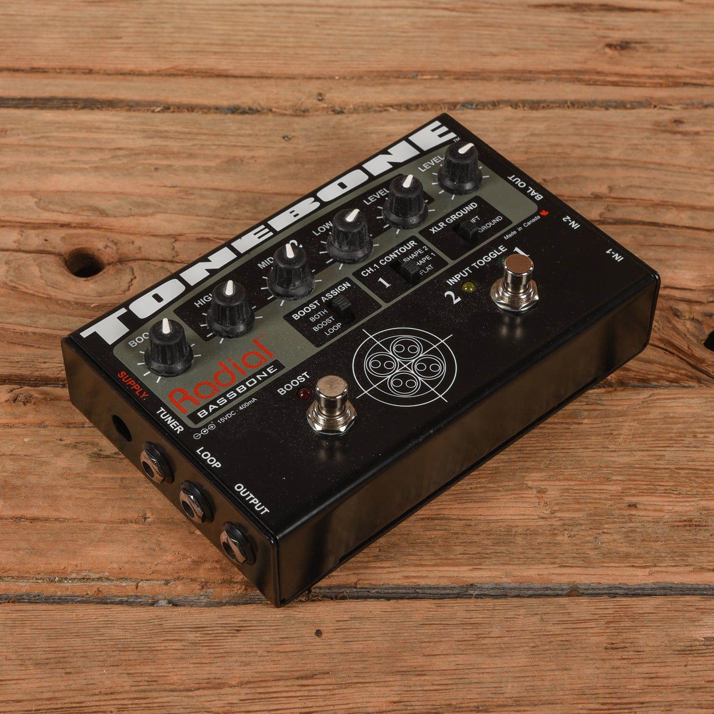 Radial Tone Bone Bass Bone MK I Effects and Pedals / Bass Pedals