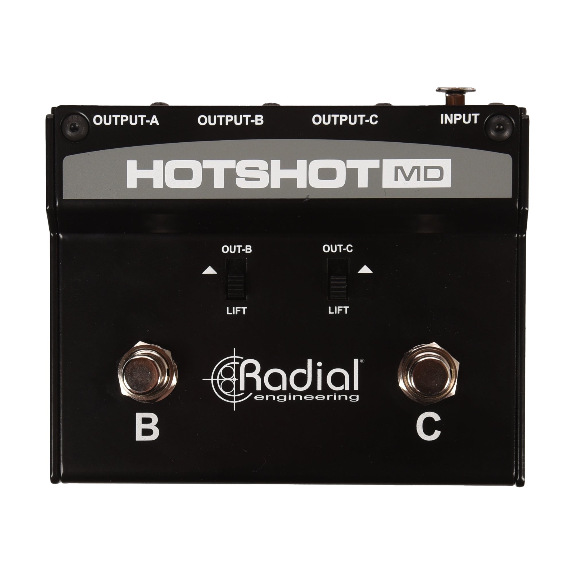 Radial HotShot MD Dynamic Microphone Switcher Effects and Pedals / Controllers, Volume and Expression