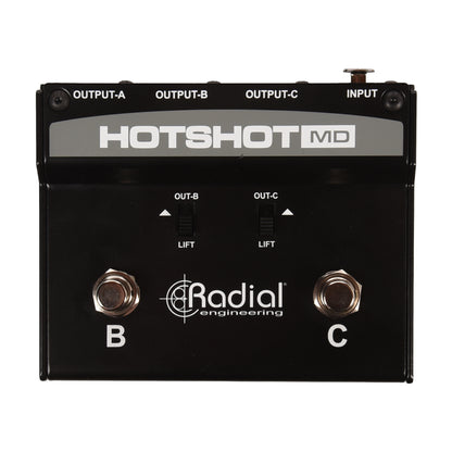 Radial HotShot MD Dynamic Microphone Switcher Effects and Pedals / Controllers, Volume and Expression