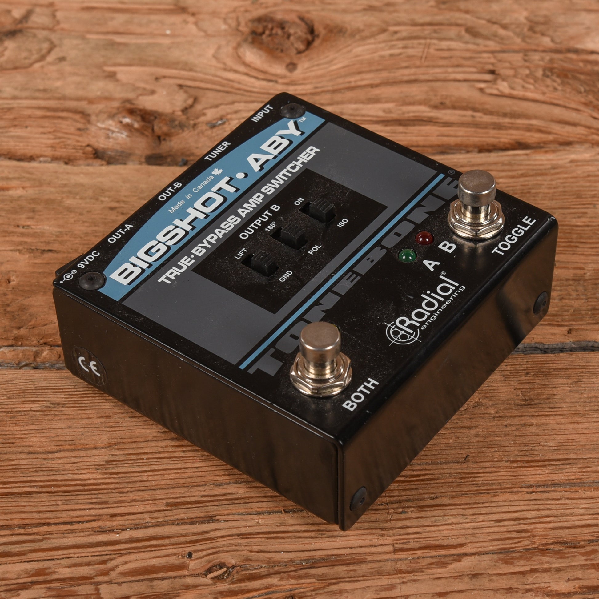 Radial Bigshot ABY True-Bypass Amp Switcher Effects and Pedals / Loop Pedals and Samplers