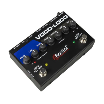 Radial Voco-Loco Effects Interface for Vocals Effects and Pedals / Vocal