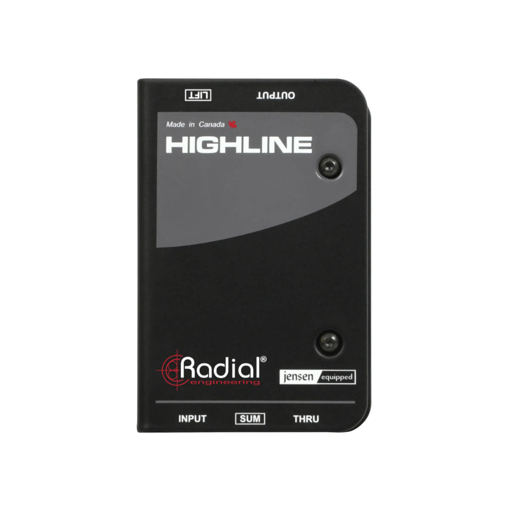 Radial Highline Passive Mono Line Isolator Pro Audio / DI Boxes