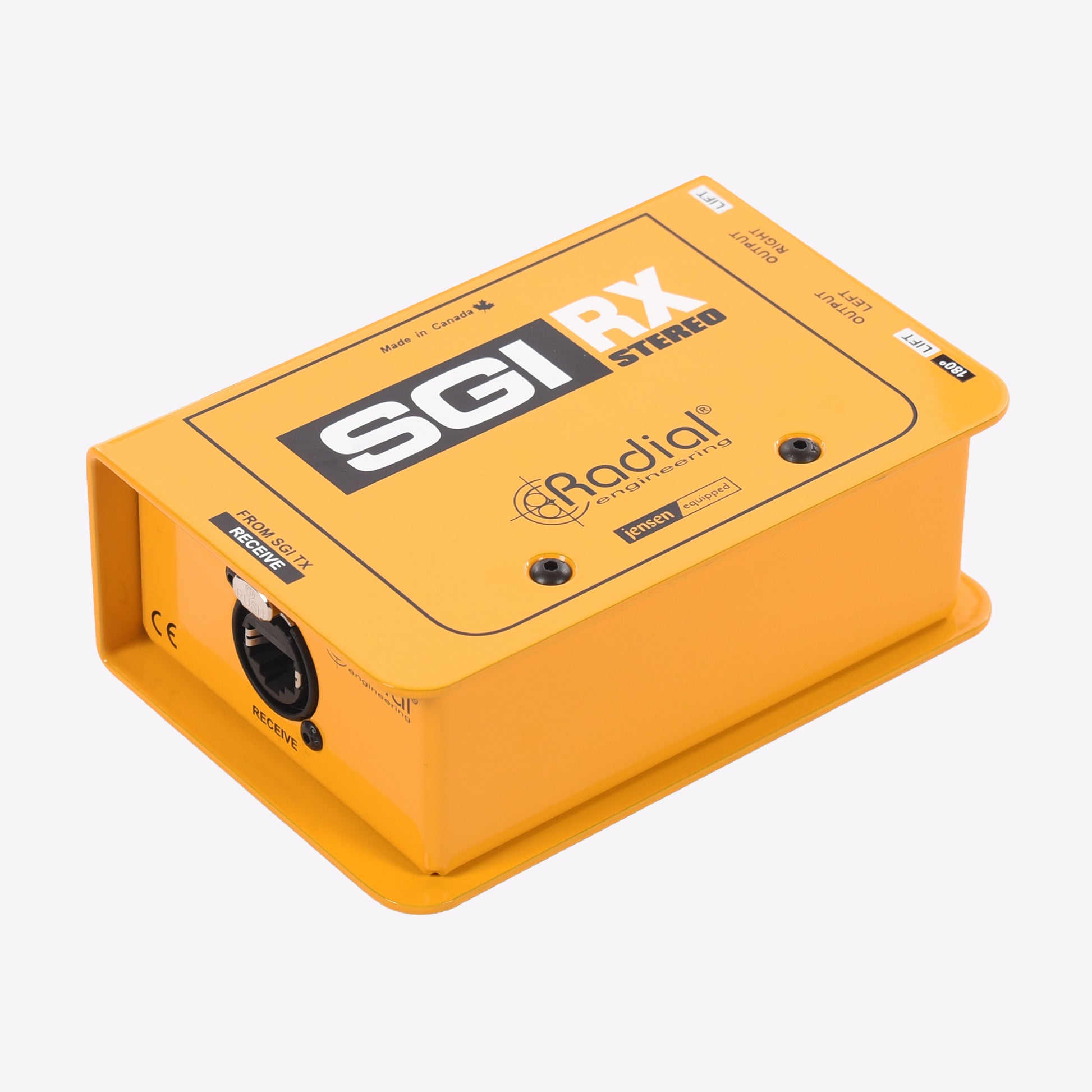 Radial SGI Stereo RX Studio Instrument Interface Pro Audio / DI Boxes
