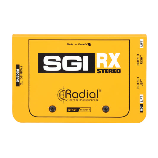 Radial SGI Stereo RX Studio Instrument Interface Pro Audio / DI Boxes