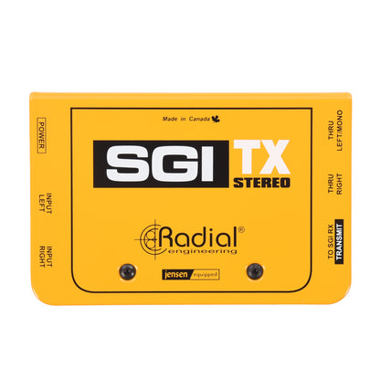 Radial SGI Stereo TX Studio Instrument Interface Pro Audio / DI Boxes