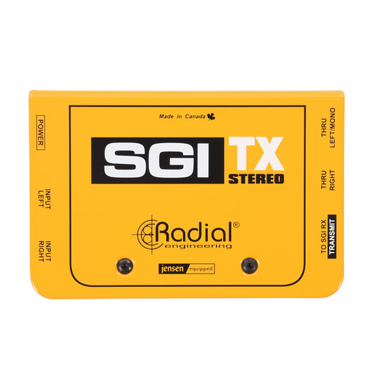 Radial SGI Stereo TX Studio Instrument Interface Pro Audio / DI Boxes