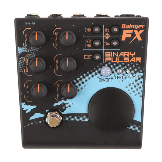 Rainger FX Binary Pulsar Stereo Tremolo Pedal Effect Pedals