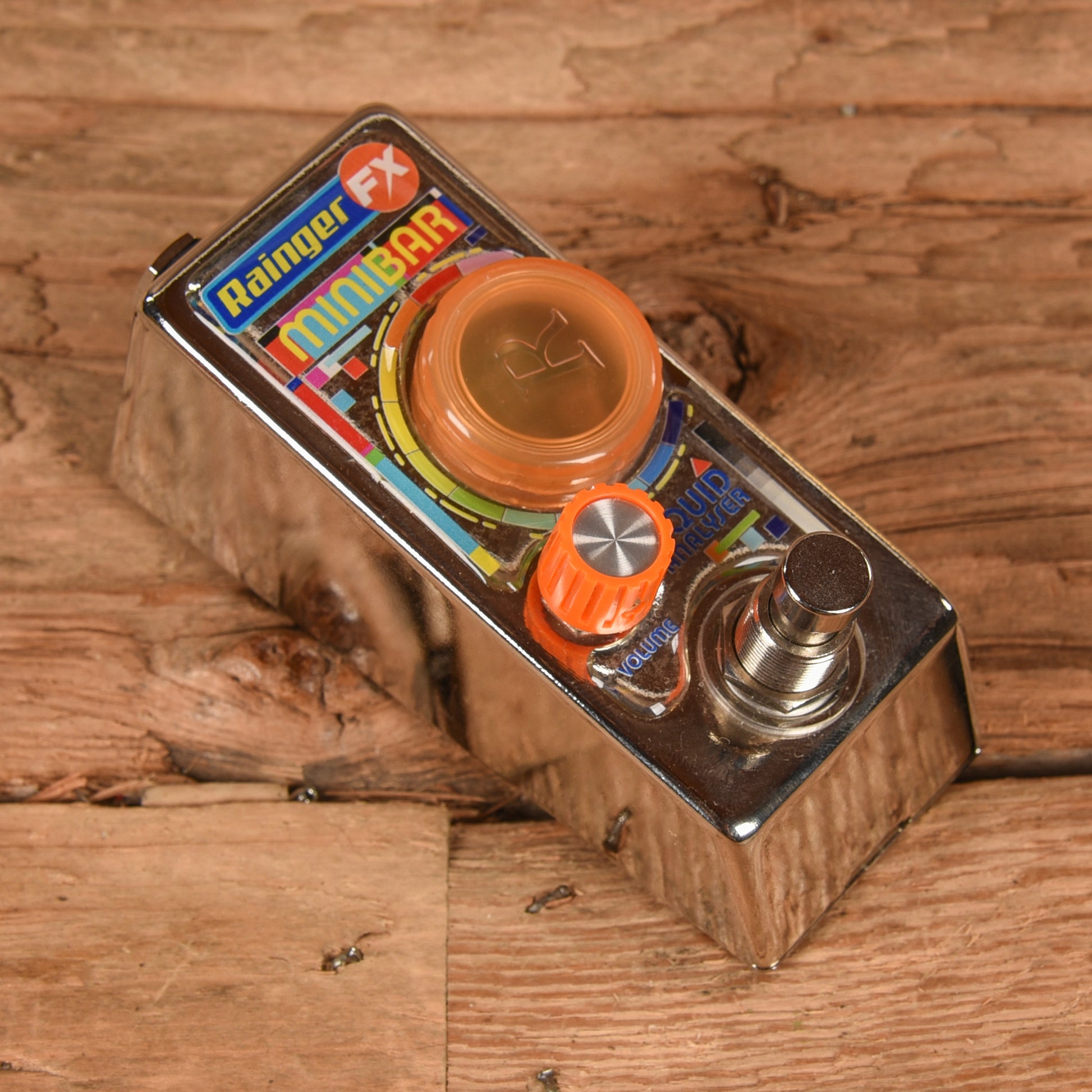 Rainger FX Minibar Liquid Analyser Effect Pedals