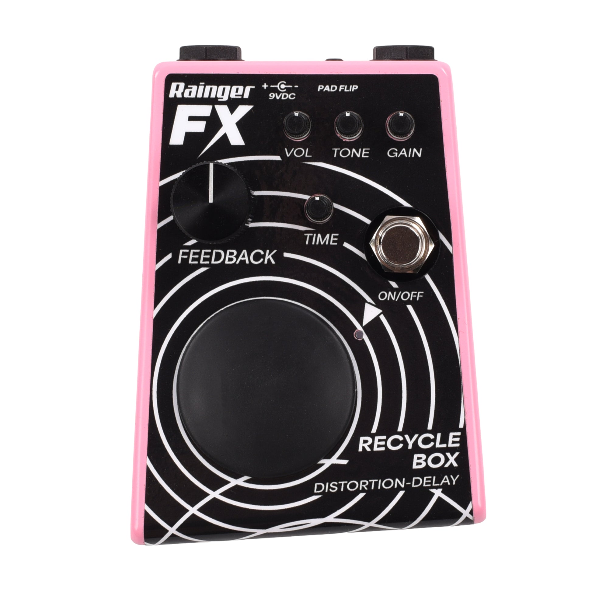 Rainger FX Recycle Box Analog Distortion w/ Digital Delay
