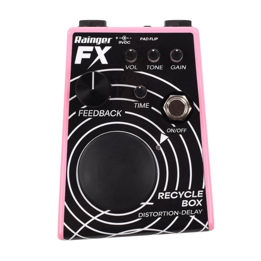 Rainger FX Recycle Box Analog Distortion w/ Digital Delay Effect Pedals