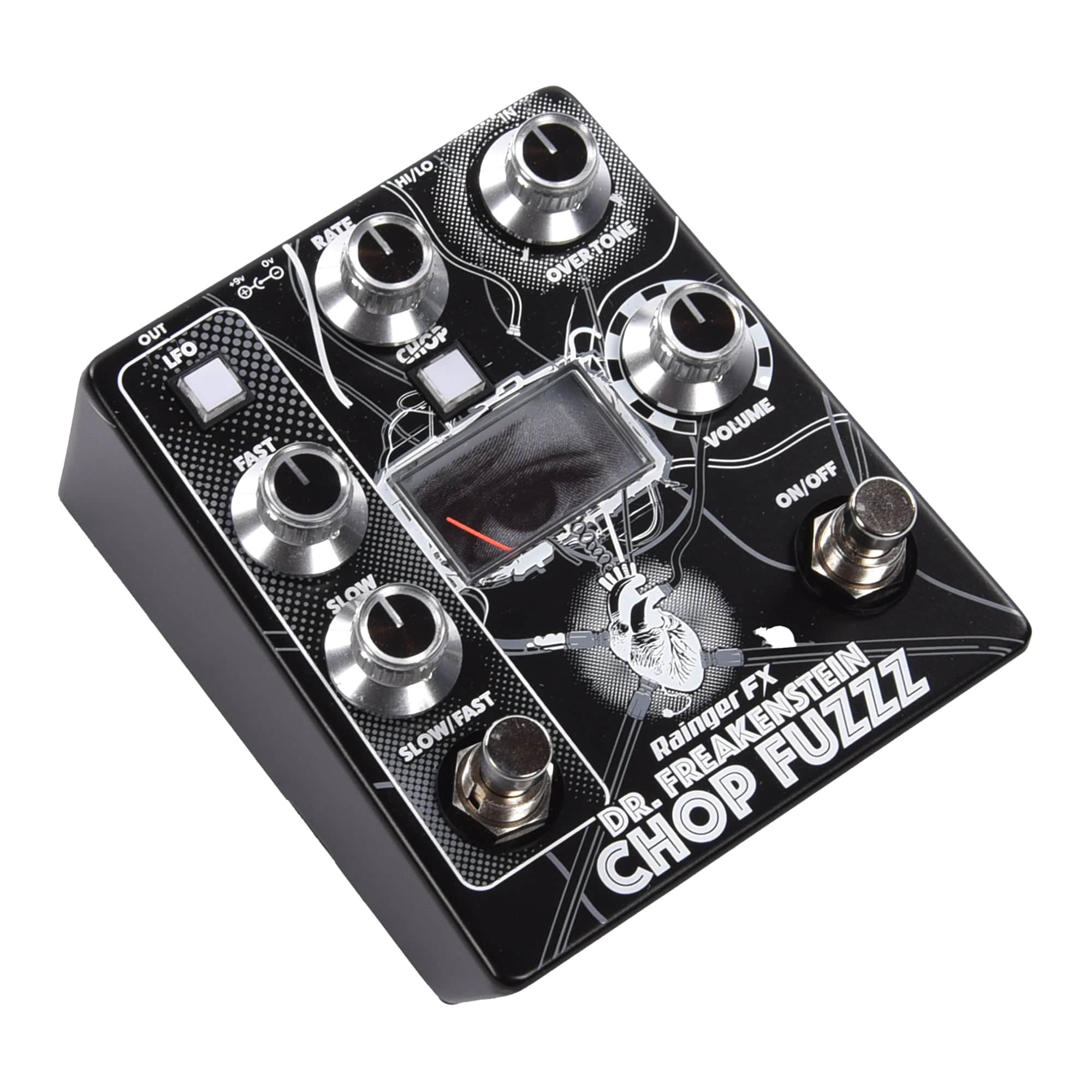 Rainger FX Dr. Freakenstein Chop Fuzzz Pedal – Chicago Music Exchange
