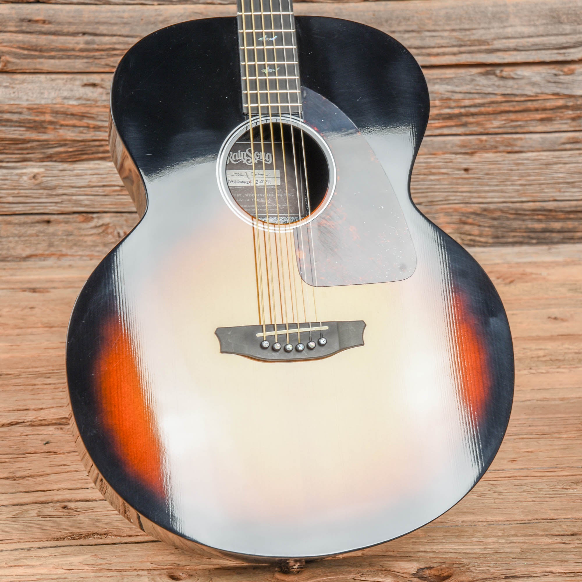 Rainsong N-JM4000N2X Sunburst Acoustic Guitars / Jumbo
