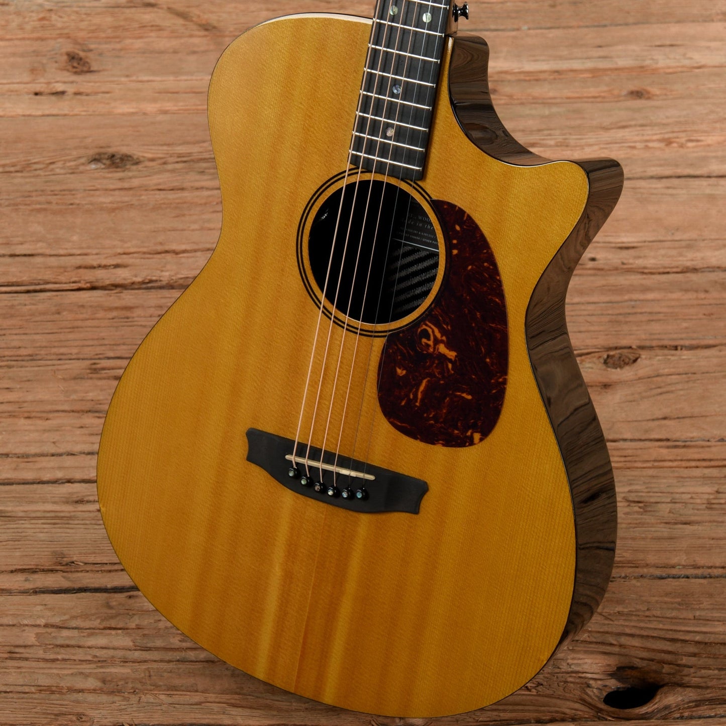 Rainsong V-OM1000NSX Natural 2021 Acoustic Guitars / OM and Auditorium