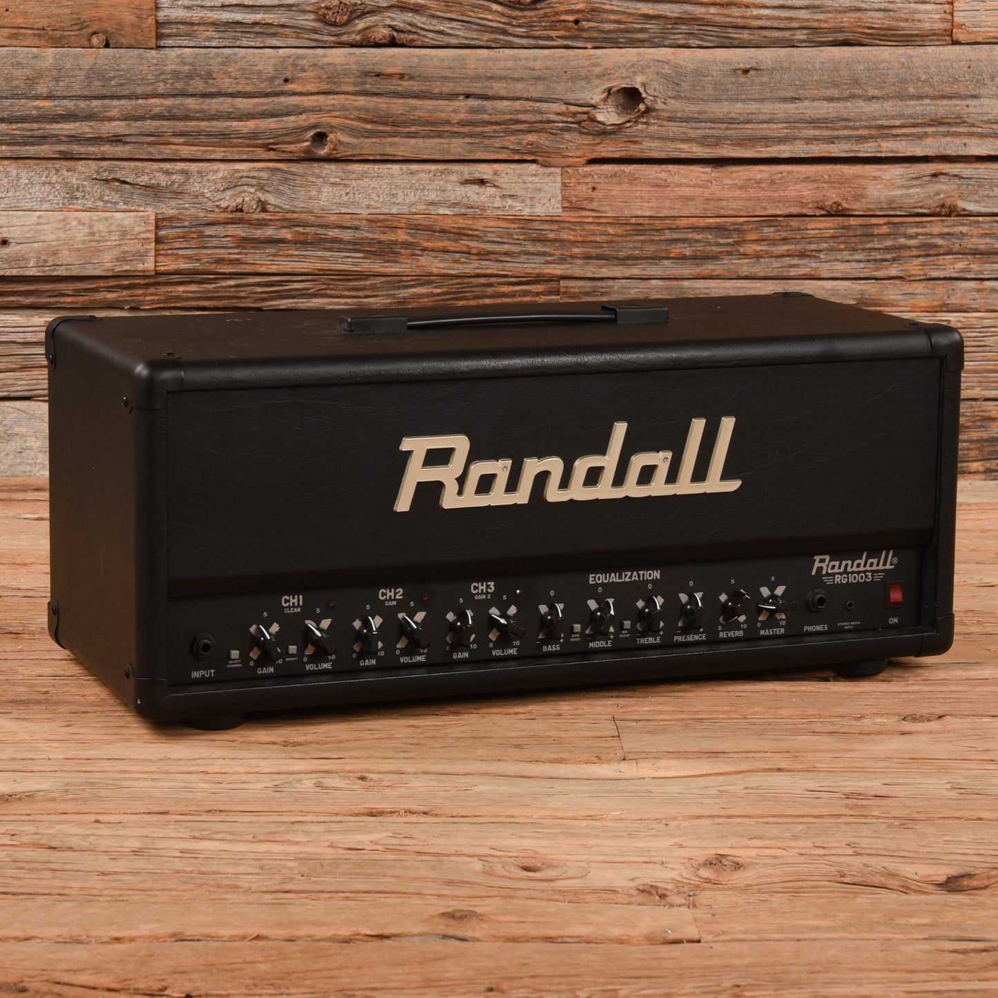 Randall Amplifiers RG1003H 3-Channel 100-Watt Solid State Guitar Amp Head Amps / Guitar Amps / Guitar Cabinets