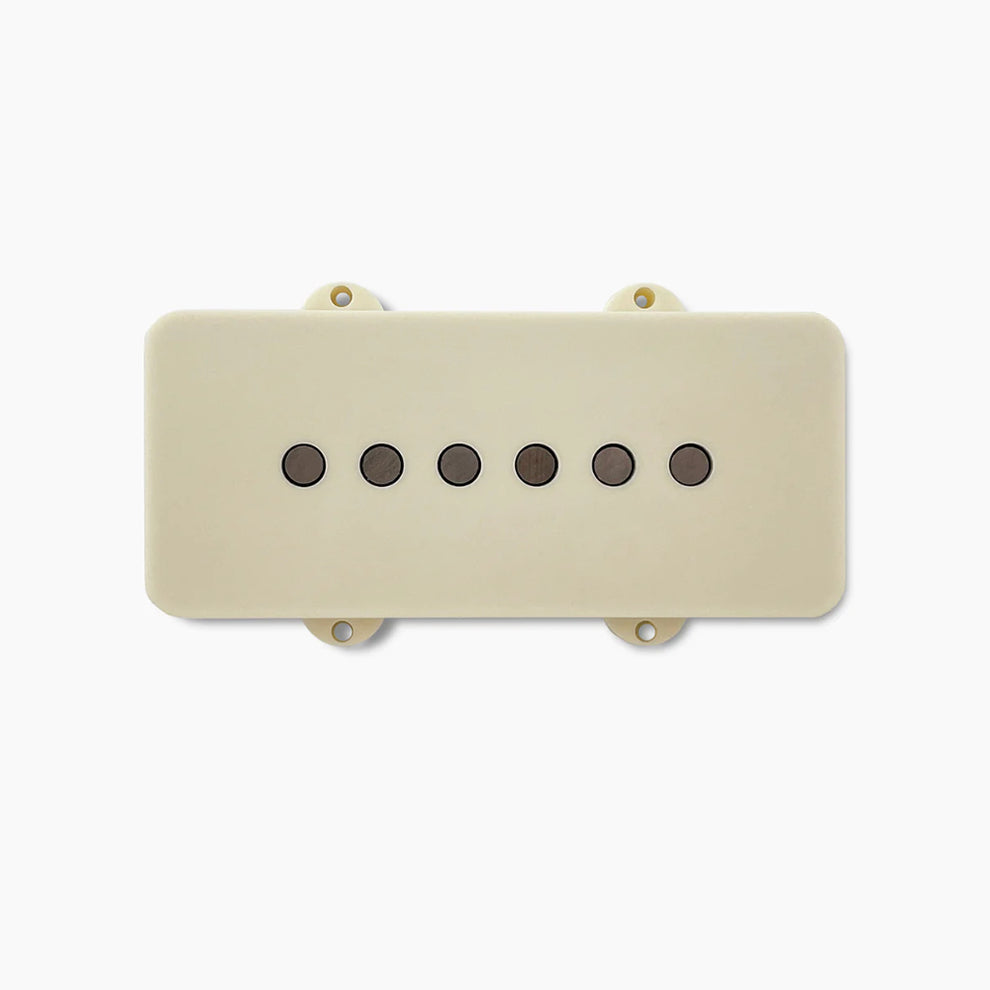 Razor Mangetsu Full Moon Bridge Pickup for Jazzmaster Aged White ...