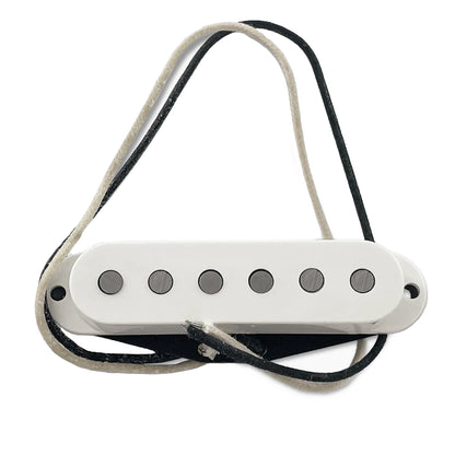 Razor Supamun Super Moon Reverse Middle Pickup for Stratocaster White Parts / Guitar Pickups