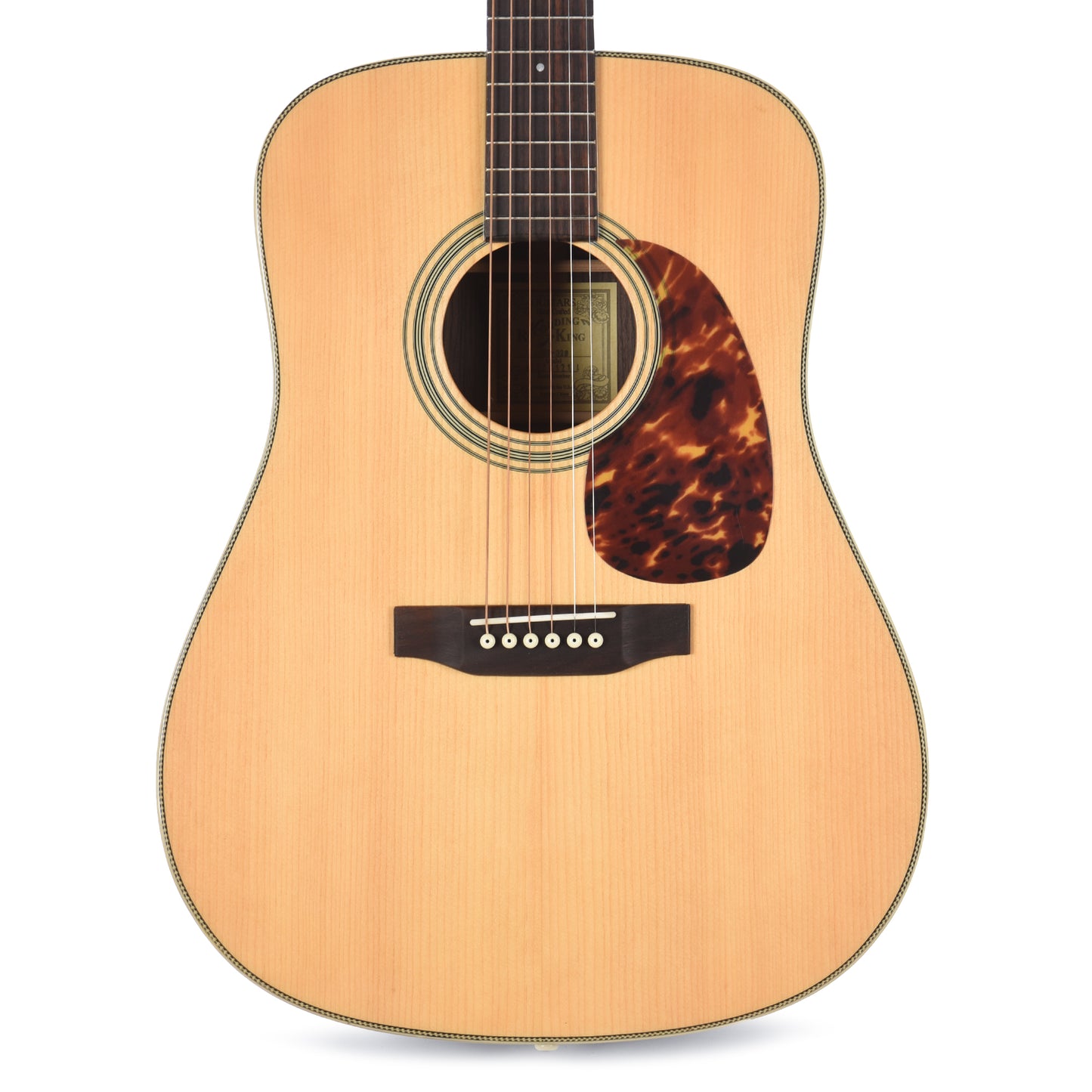 Recording King Deluxe All Solid Dreadnought Aged Adirondack Spruce/Rosewood Acoustic Guitars / Dreadnought