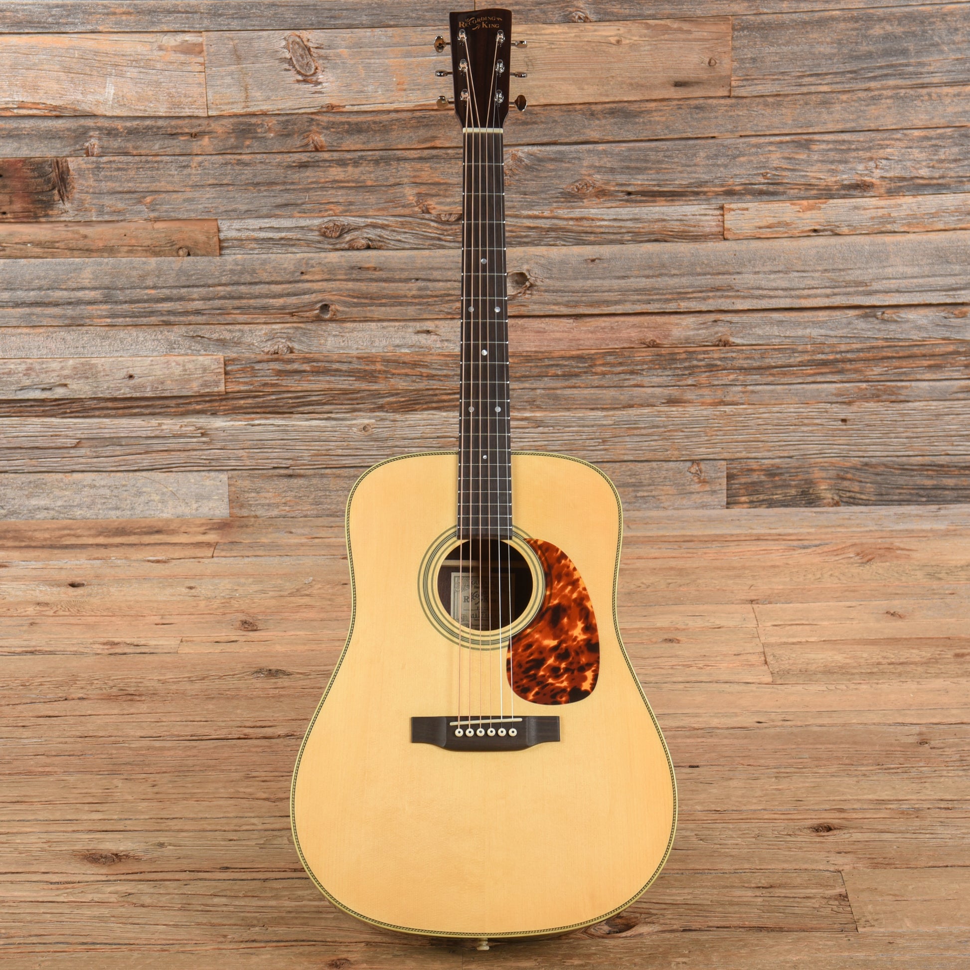 Recording King RD-328 Dreadnought Natural Acoustic Guitars / Dreadnought