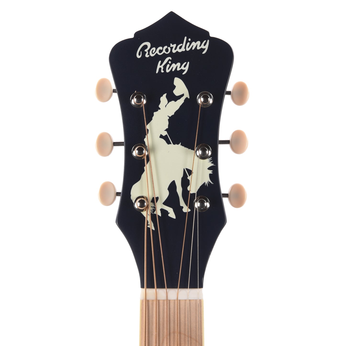 Recording King Limited Edition Dirty 30s Wrangler Single 0 Satin Red, White & Blue Acoustic Guitars / Parlor