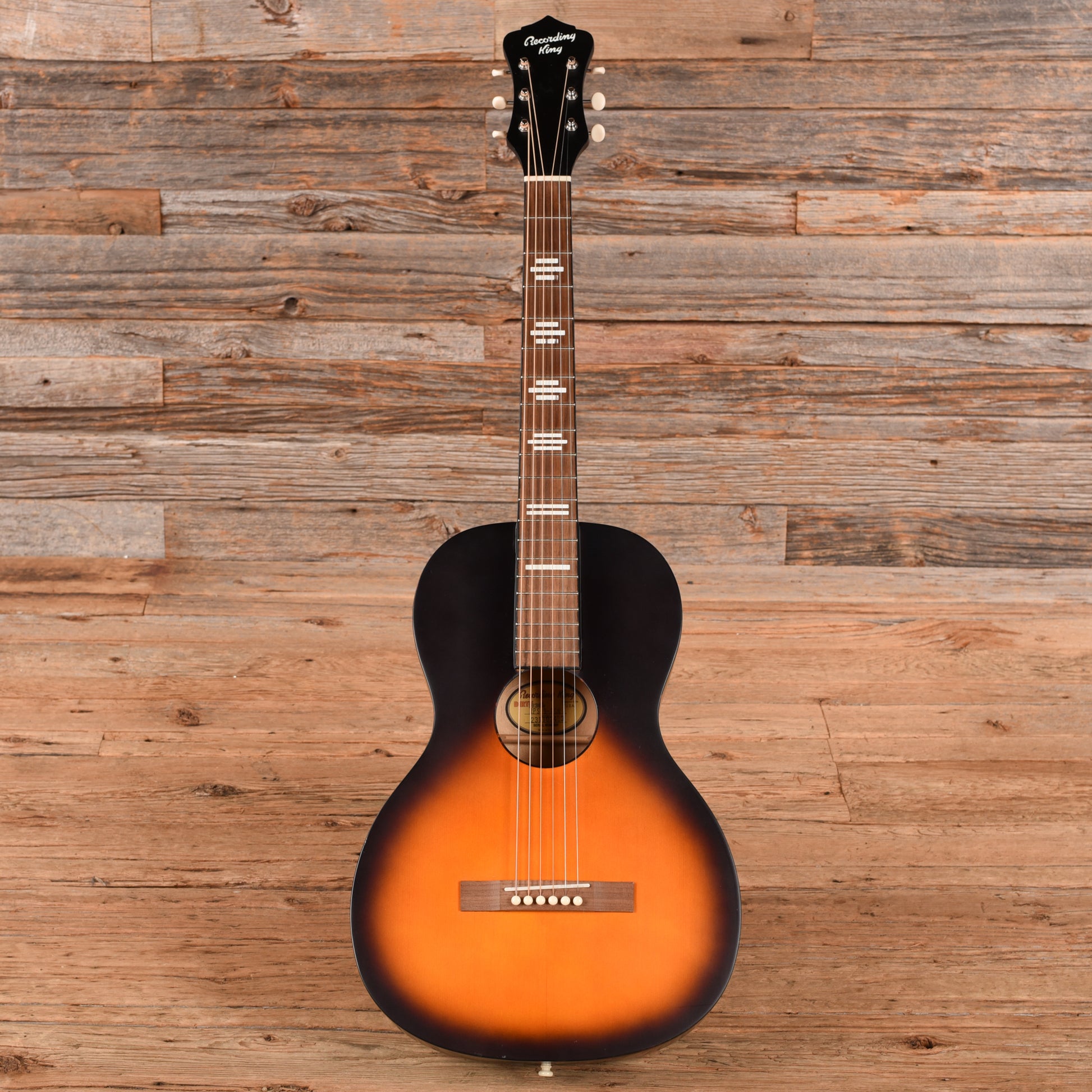 Recording King Dirty '30s RPS-9 Sunburst Acoustic Guitars