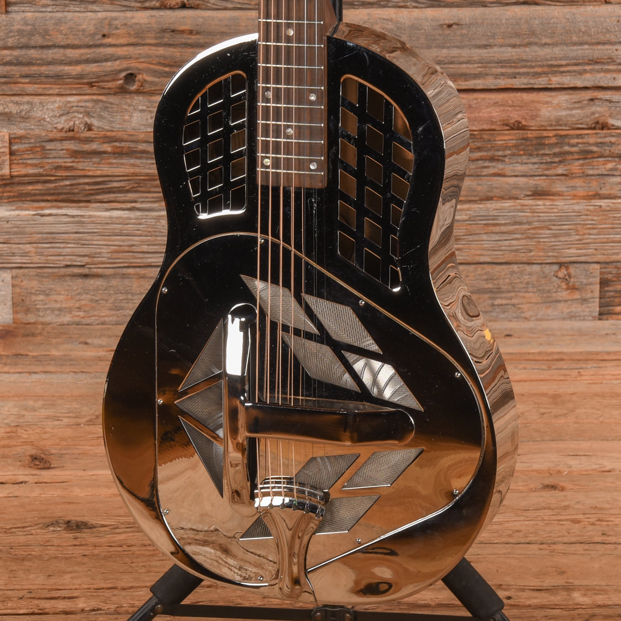 Recording King RM-991-R Tricone Roundneck Resonator Acoustic Guitars