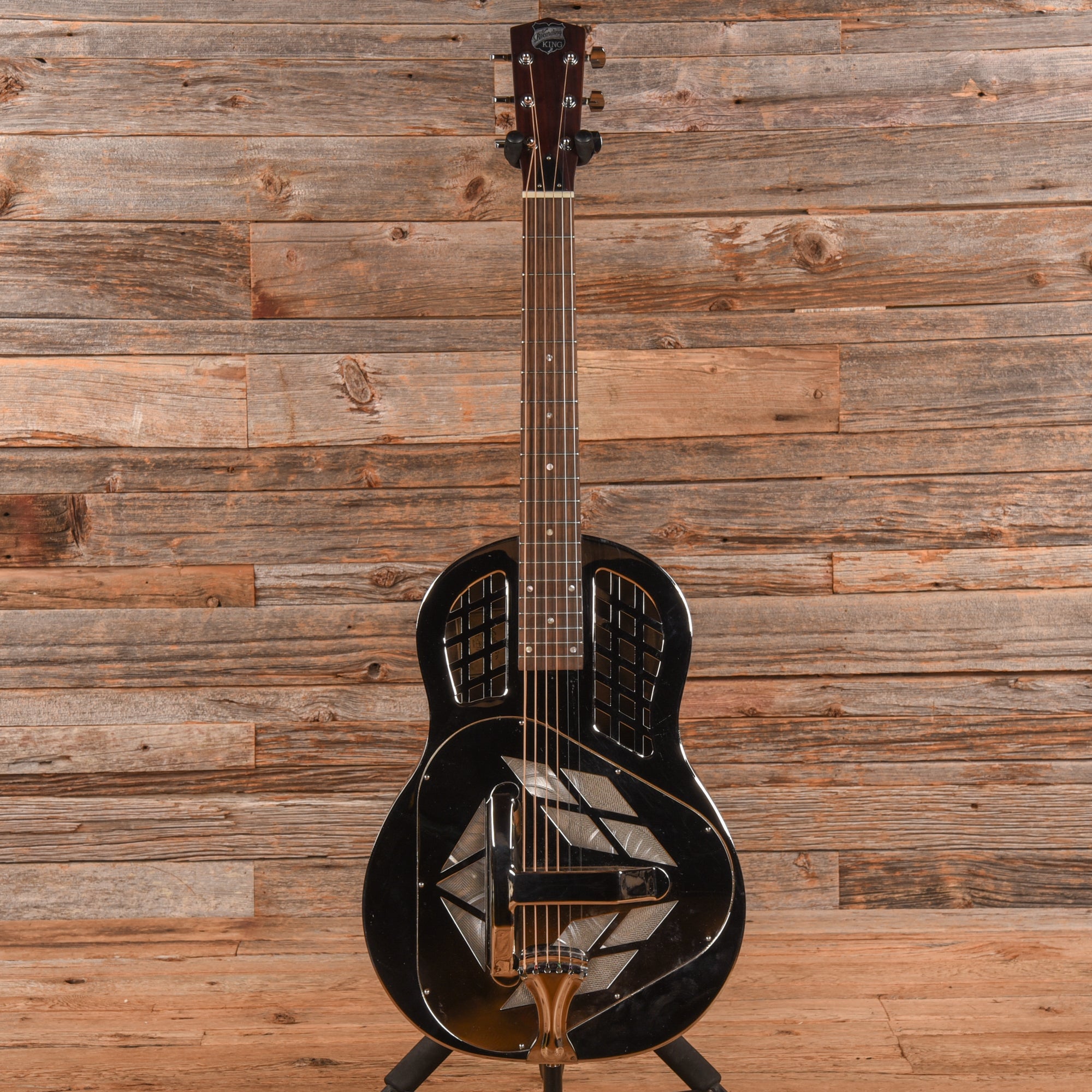 Recording King RM-991-R Tricone Roundneck Resonator Acoustic Guitars