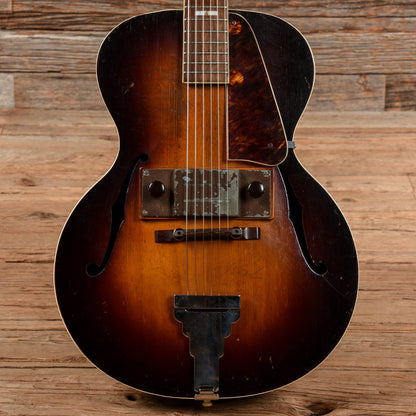 Recording King NOT SURE - FIGURE OUT Sunburst Electric Guitars / Hollow Body