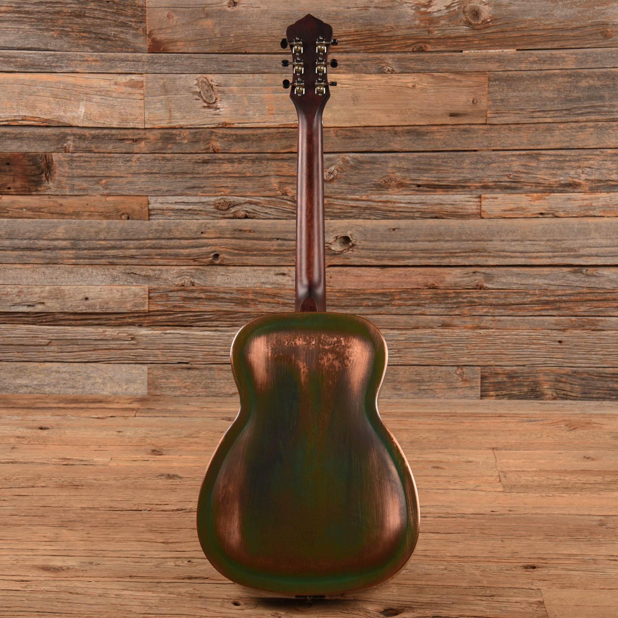 Recording King RM-997-VG Distressed Vintage Green  LEFTY