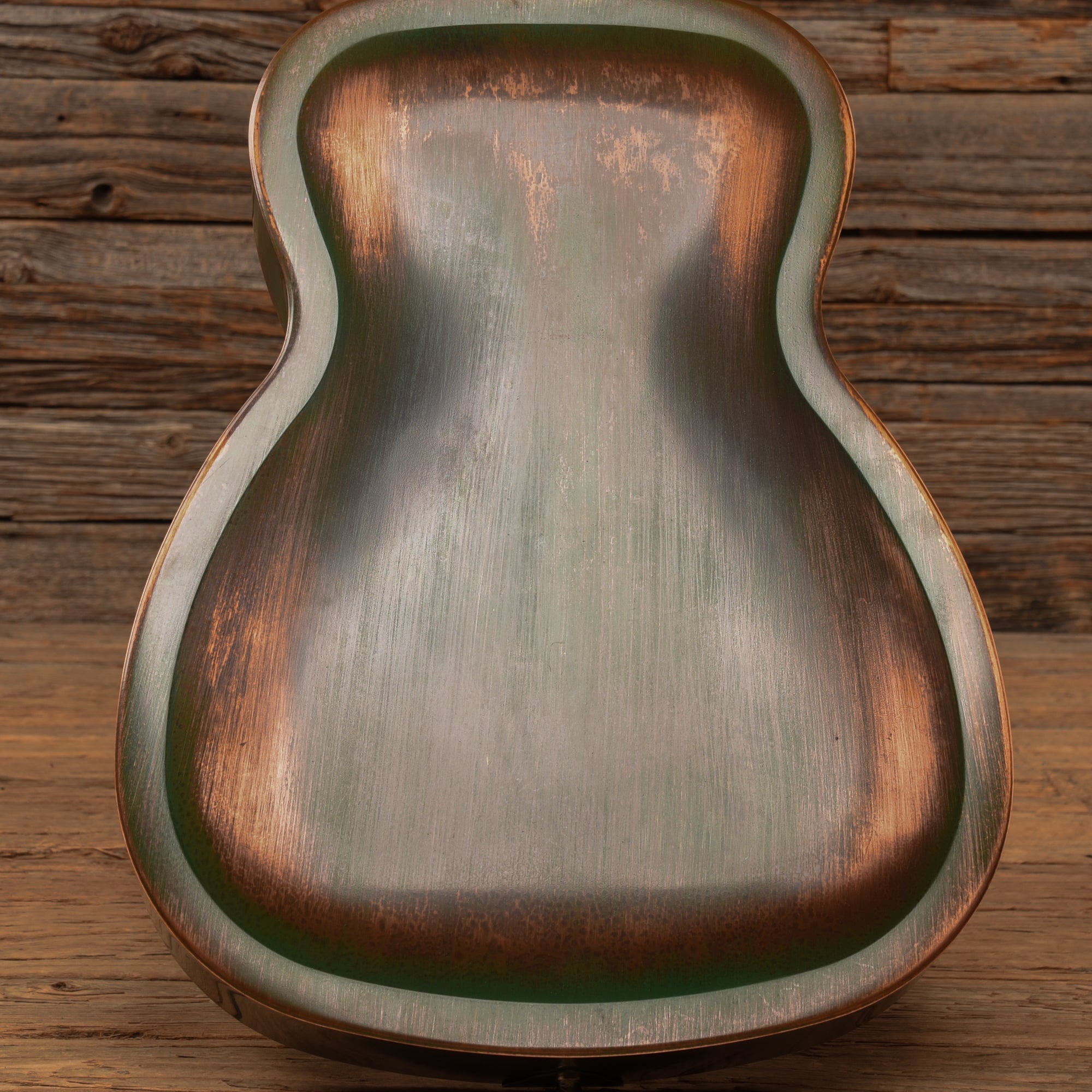 Recording King RM-997-VG Distressed Vintage Green  LEFTY