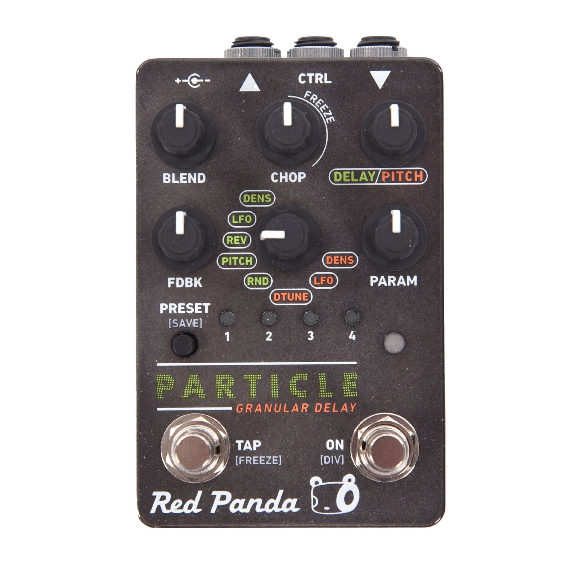 Red Panda Particle 2 Granular Delay Pitch Shifter Ghost Black Orange Grey Effects and Pedals / Octave and Pitch