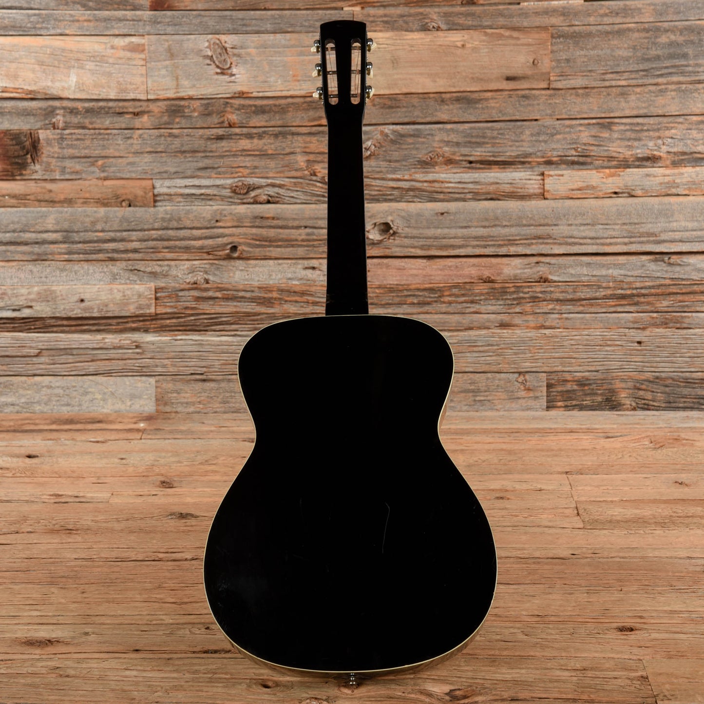 Regal Square Neck Resonator Black Acoustic Guitars / Resonator