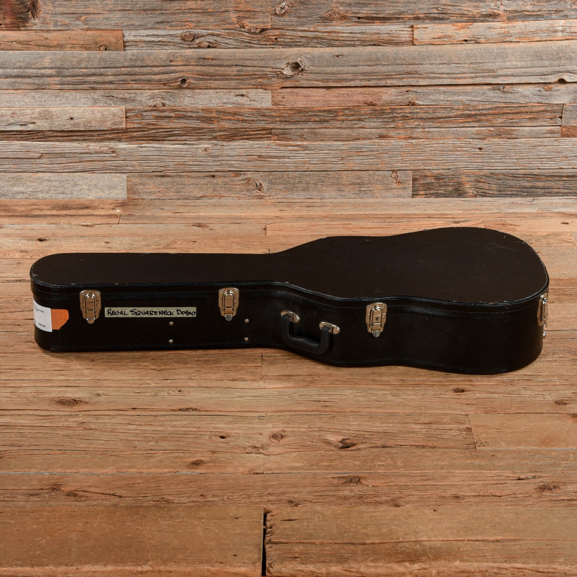 Regal Square Neck Resonator Black Acoustic Guitars / Resonator