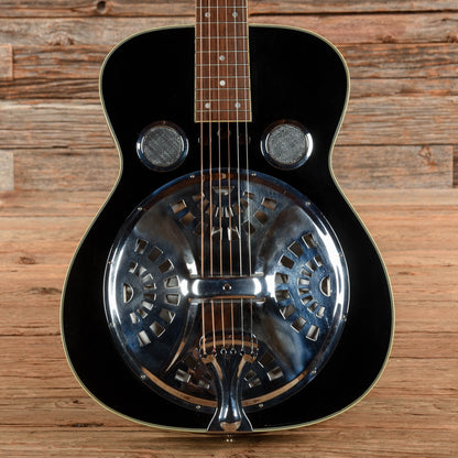 Regal Square Neck Resonator Black Acoustic Guitars / Resonator