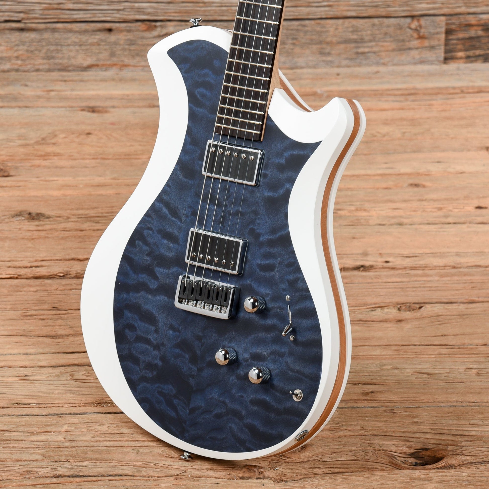 Relish Mary One Transparent Blue Electric Guitars / Semi-Hollow