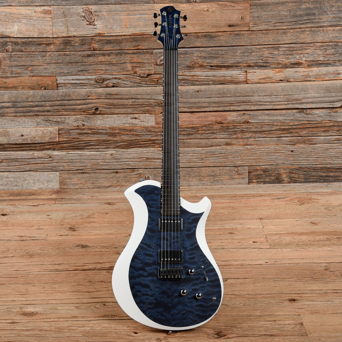 Relish Mary One Transparent Blue Electric Guitars / Semi-Hollow