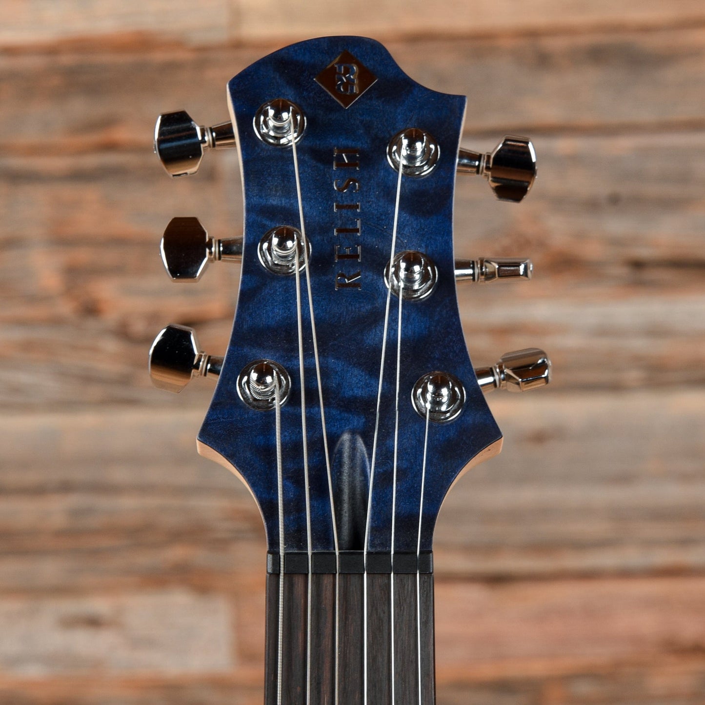 Relish Mary One Transparent Blue Electric Guitars / Semi-Hollow
