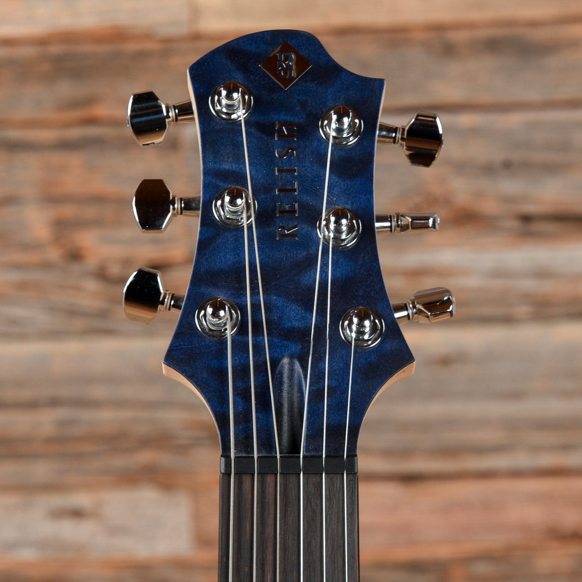 Relish Mary One Transparent Blue Electric Guitars / Semi-Hollow